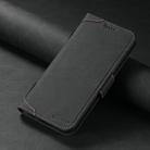 For iPhone 12 / 12 Pro SUTENI J07 Multifunctional Horizontal Flip Magsafe Leather Phone Case(Black) - 2