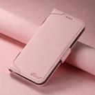 For iPhone 12 / 12 Pro SUTENI J07 Multifunctional Horizontal Flip Magsafe Leather Phone Case(Pink) - 2