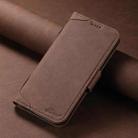 For iPhone 15 Plus SUTENI J07 Multifunctional Horizontal Flip Magsafe Leather Phone Case(Brown) - 2