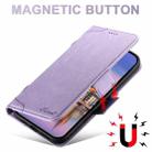 For iPhone 16 SUTENI J07 Multifunctional Horizontal Flip Magsafe Leather Phone Case(Purple) - 2