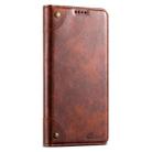 For Samsug Galaxy S24 Ultra 5G Suteni Baroque Calf Texture Buckle Wallet Leather Phone Case(Khaki) - 3