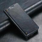 For Samsug Galaxy S24 Ultra 5G Suteni Baroque Calf Texture Buckle Wallet Leather Phone Case(Blue) - 2