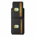 For Huawei Mate 60 Pro Suteni H02 Litchi Leather Card Wallet Stand Back Phone Case(Black) - 3