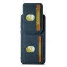 For Huawei Mate 60 Pro Suteni H02 Litchi Leather Card Wallet Stand Back Phone Case(Blue) - 3