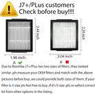 JUNSUNMAY 6pcs Clean Filter Replacement for iRobot Roomba E6 / E7 - 3
