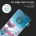 For Motorola Moto Edge 40 Neo MOFI 9H 3D Hot Bending Tempered Glass Film(Black) - 3