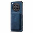 For OPPO Find X8s Retro Leather Card Bag Magnetic Phone Case(Blue) - 2