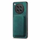 For OPPO Find X8s Retro Leather Card Bag Magnetic Phone Case(Green) - 2