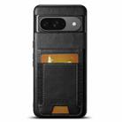 For Google Pixel 10 Suteni H03 Oil Wax Leather Wallet Stand Back Phone Case(Black) - 1