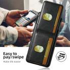 For Google Pixel 10 Pro Suteni H03 Oil Wax Leather Wallet Stand Back Phone Case(Black) - 2