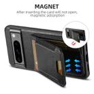 For Google Pixel 10 Pro Suteni H03 Oil Wax Leather Wallet Stand Back Phone Case(Black) - 3
