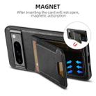 For Google Pixel 10 Pro XL Suteni H03 Oil Wax Leather Wallet Stand Back Phone Case(Black) - 3