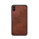 PINWUYO Shockproof Waterproof Full Coverage PC + TPU + Skin Protective Case for Xiaomi Mi 8 Pro / Mi 8 Pro Explorer(Brown) - 1