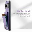 For Google Pixel 9 Pro XL Suteni H03 Litchi Leather Card Bag Stand Back Phone Case(Purple) - 3