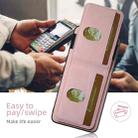 For Google Pixel 9 Suteni H03 Litchi Leather Card Bag Stand Back Phone Case(Pink) - 2