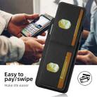 For Google Pixel 10 Pro Suteni H03 Litchi Leather Card Bag Stand Back Phone Case(Black) - 2