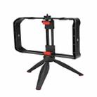 JMARY MT-33 Phone Stand Tripod ABS Video Recording Vlog Mobile Phone Rig Cage - 1