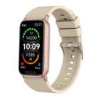 TK72 1.47 inch Color Screen Smart Watch, Support Heart Rate / Blood Pressure / Blood Oxygen / Blood Sugar Monitoring(Beige) - 1