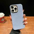 For iPhone 12 Pro Vintage Denim Shockproof Magsafe Phone Case(Blue) - 1