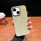 For iPhone 13 Vintage Denim Shockproof Magsafe Phone Case(Green) - 1