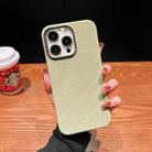 For iPhone 13 Pro Max Vintage Denim Shockproof Magsafe Phone Case(Green) - 1