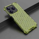 For Realme C63 4G Shockproof Honeycomb Phone Case(Green) - 2