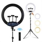 JMARY FM-19RS Photography LED Ring Fill Light 19-inch Touch Control Beauty Light(EU Plug) - 1