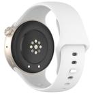 For vivo Watch 3 / iQOO Watch Solid Color Silicone Watch Band(White) - 2