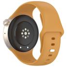 For vivo Watch 3 / iQOO Watch Solid Color Silicone Watch Band(Yellow) - 2