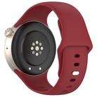 For vivo Watch 3 / iQOO Watch Solid Color Silicone Watch Band(Red) - 2