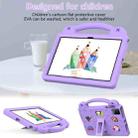For T-Mobile REVVL Tab 10.36 2023 Handle Kickstand Children EVA Shockproof Tablet Case(Light Purple) - 2