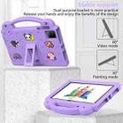 For T-Mobile REVVL Tab 10.36 2023 Handle Kickstand Children EVA Shockproof Tablet Case(Light Purple) - 3