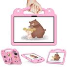 For T-Mobile Revvl Tab 2 2025 Handle Kickstand Children EVA Shockproof Tablet Case(Pink) - 2