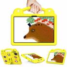 For T-Mobile Revvl Tab 2 2025 Handle Kickstand Children EVA Shockproof Tablet Case(Yellow) - 2