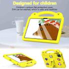 For T-Mobile Revvl Tab 2 2025 Handle Kickstand Children EVA Shockproof Tablet Case(Yellow) - 3