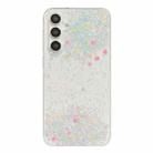 For Samsung Galaxy S24 5G Dreamy Star Glitter Epoxy TPU Phone Case(Transparent) - 1