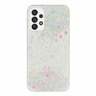 For Samsung Galaxy A73 5G Dreamy Star Glitter Epoxy TPU Phone Case(Transparent) - 1