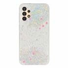 For Samsung Galaxy A13 4G Dreamy Star Glitter Epoxy TPU Phone Case(Transparent) - 1