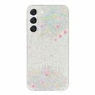 For Samsung Galaxy S22 5G Dreamy Star Glitter Epoxy TPU Phone Case(Transparent) - 1