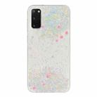 For Samsung Galaxy S20 Dreamy Star Glitter Epoxy TPU Phone Case(Transparent) - 1