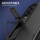 For Samsung Galaxy Z Fold4 All-inclusive Shockproof Phone Case with Holder(Black) - 5