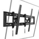 NB DF80-T Angle Adjustable Television Holder Universal 65-90 inch TV Wall Mount Bracket - 3