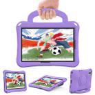 For Xiaomi Redmi SE 11 2025 / Pad 2 Handle Football Shaped EVA Shockproof Tablet Case(Light Purple) - 1