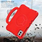 For Xiaomi Redmi SE 11 2025 / Pad 2 Handle Football Shaped EVA Shockproof Tablet Case(Red) - 3