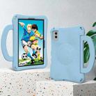 For Xiaomi Redmi SE 11 2025 / Pad 2 Handle Football Shaped EVA Shockproof Tablet Case(Light Blue) - 2