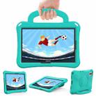 For Xiaomi Redmi SE 11 2025 / Pad 2 Handle Football Shaped EVA Shockproof Tablet Case(Mint  Green) - 1