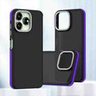 For ZTE Axon 50 Lite Dual-Color Shockproof TPU Phone Case(Purple) - 1