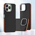 For ZTE Axon 50 Lite Dual-Color Shockproof TPU Phone Case(Orange) - 1