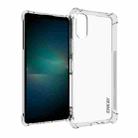 For Sony Xperia 10 VI ENKAY Hat-Prince Transparent TPU Shockproof Phone Case - 1