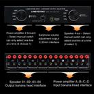 B070 4 Input 4 Ooutput Power Amplifier Speaker Selector Switcher Speaker Comparator - 3